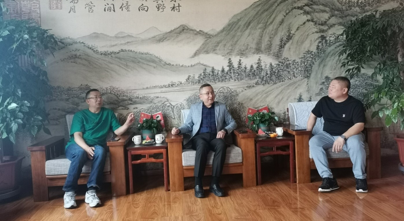 中金協(xié)執(zhí)行會(huì)長(zhǎng)兼秘書(shū)長(zhǎng)陳雷鳴一行來(lái)我公司考察調(diào)研
